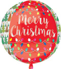 Merry Christmas Round Balloon