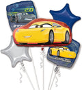 Disney Pixar Cars 3 Balloon Bouquet 5pcs
