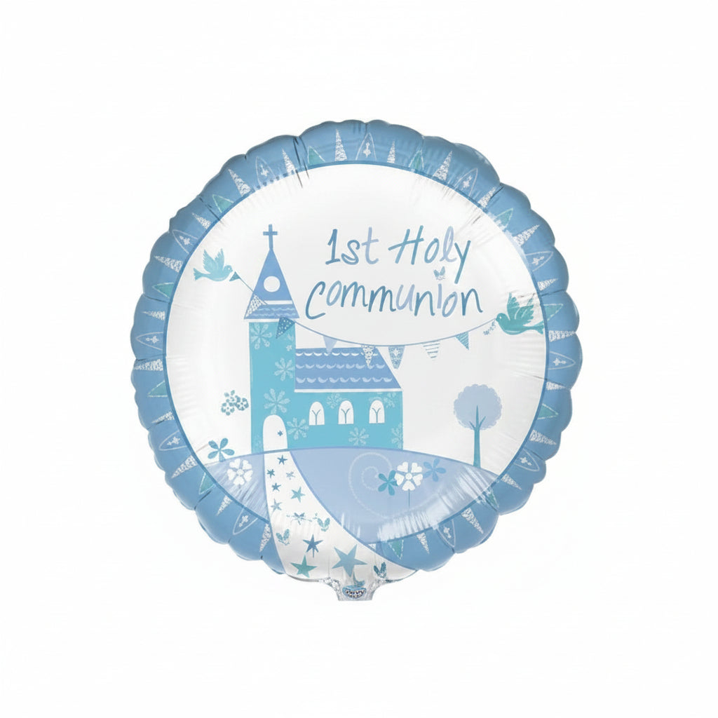 1st Holy Communion Foil Balloon 17in (43cm)