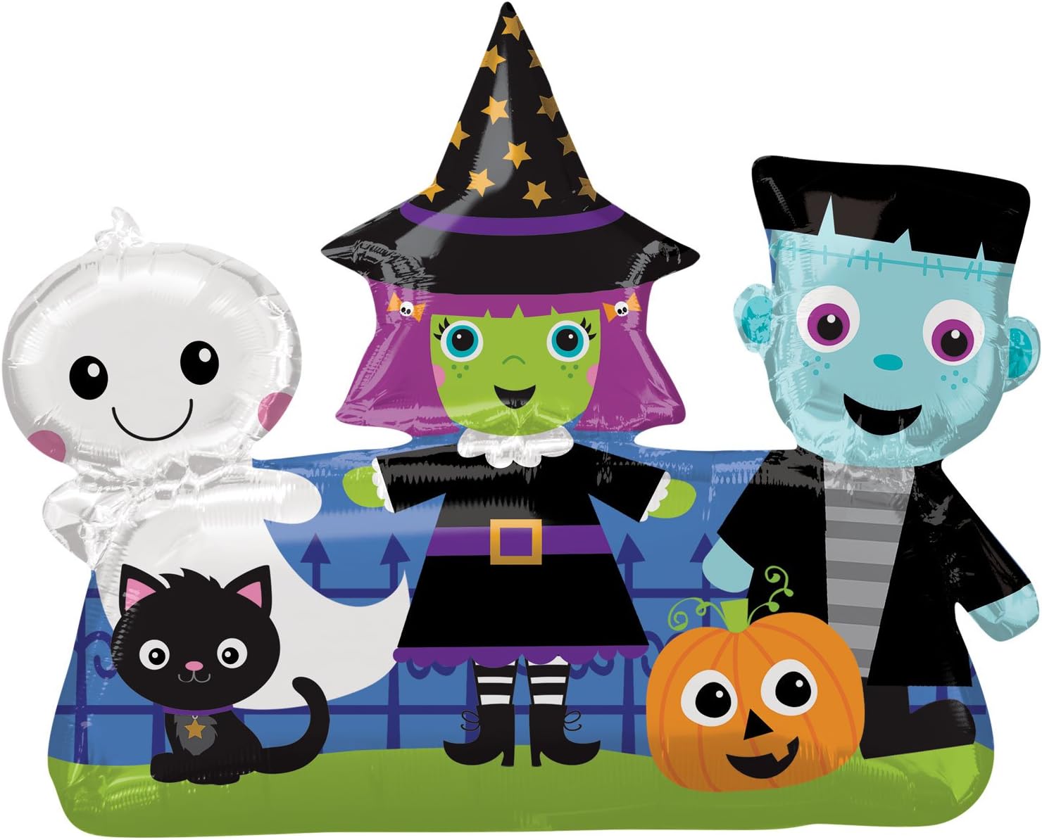 Halloween SuperShape Foil Balloon 32x27in (81x68cm)