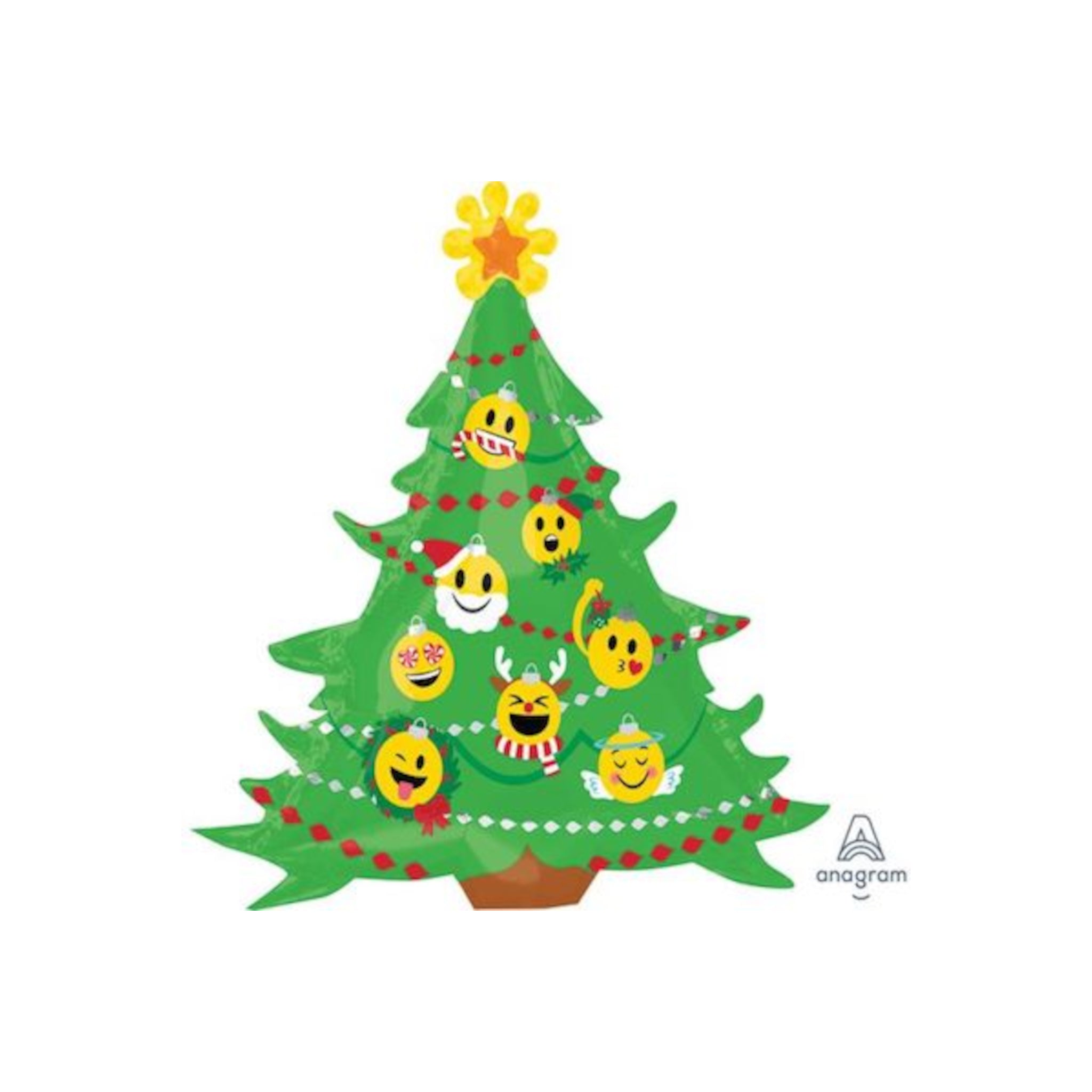 Christmas Tree Foil Balloon