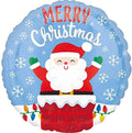 Merry Christmas 17in (43cm) Foil Balloon
