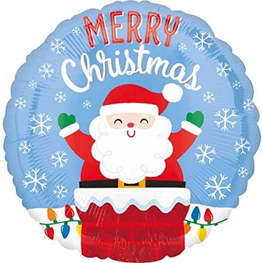 Merry Christmas 17in (43cm) Foil Balloon