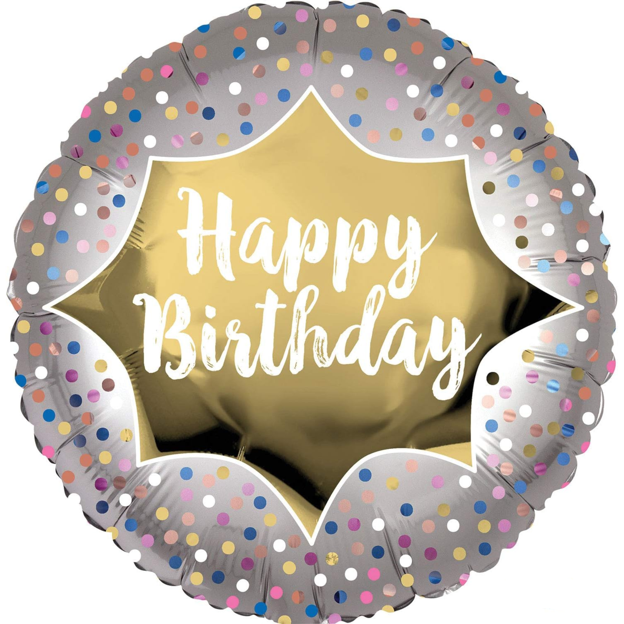 Happy Birthday 18in (45cm) Foil Balloon