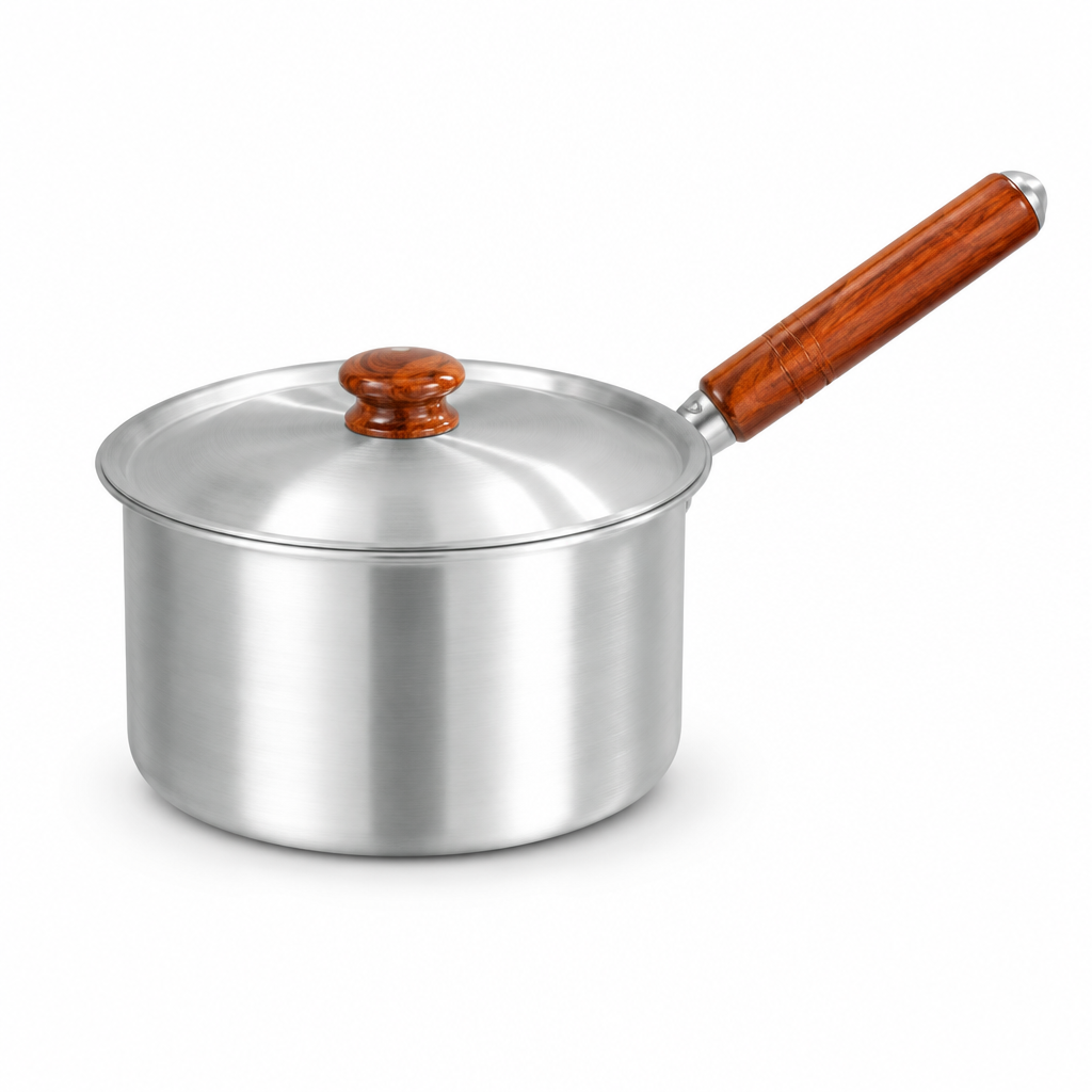 Mastercook 9" Saucepan With Wooden Handle
