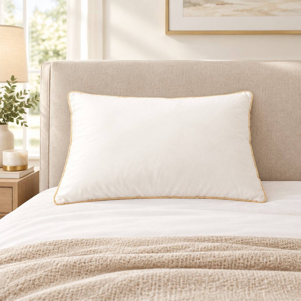 Egyptian Cotton Box Pillow 230 Thread Count