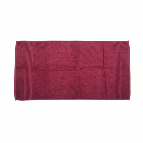 Luxury Egyptian Cotton Hand Towel 600gsm Raspberry 50x90cm