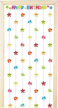Happy Birthday Foil Doorway Curtain