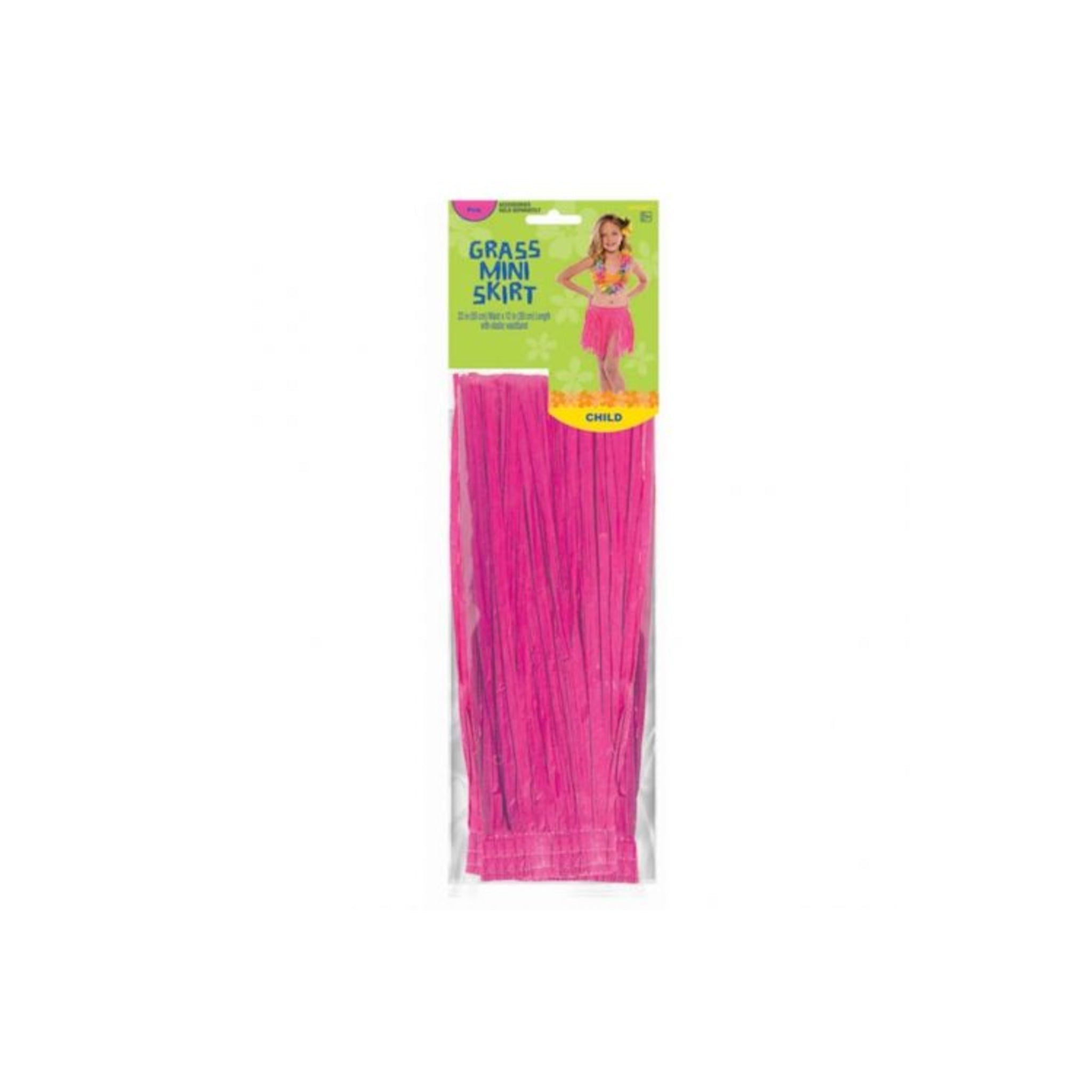 Adult Large Grass Mini Skirt 36x16in (91x40cm)