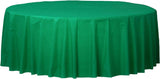 Plastic Round Table Cover 84inch
