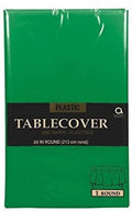 Plastic Round Table Cover 84inch