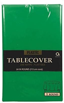 Plastic Round Table Cover 84inch