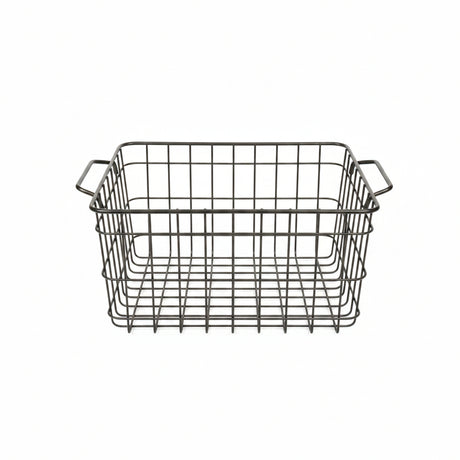 Stackable Storage Basket Black