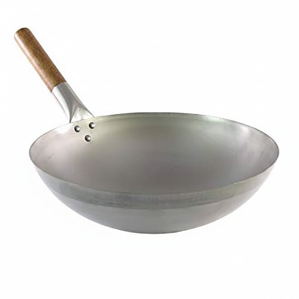 Chinese Wok 14" Round Bottom with Handle