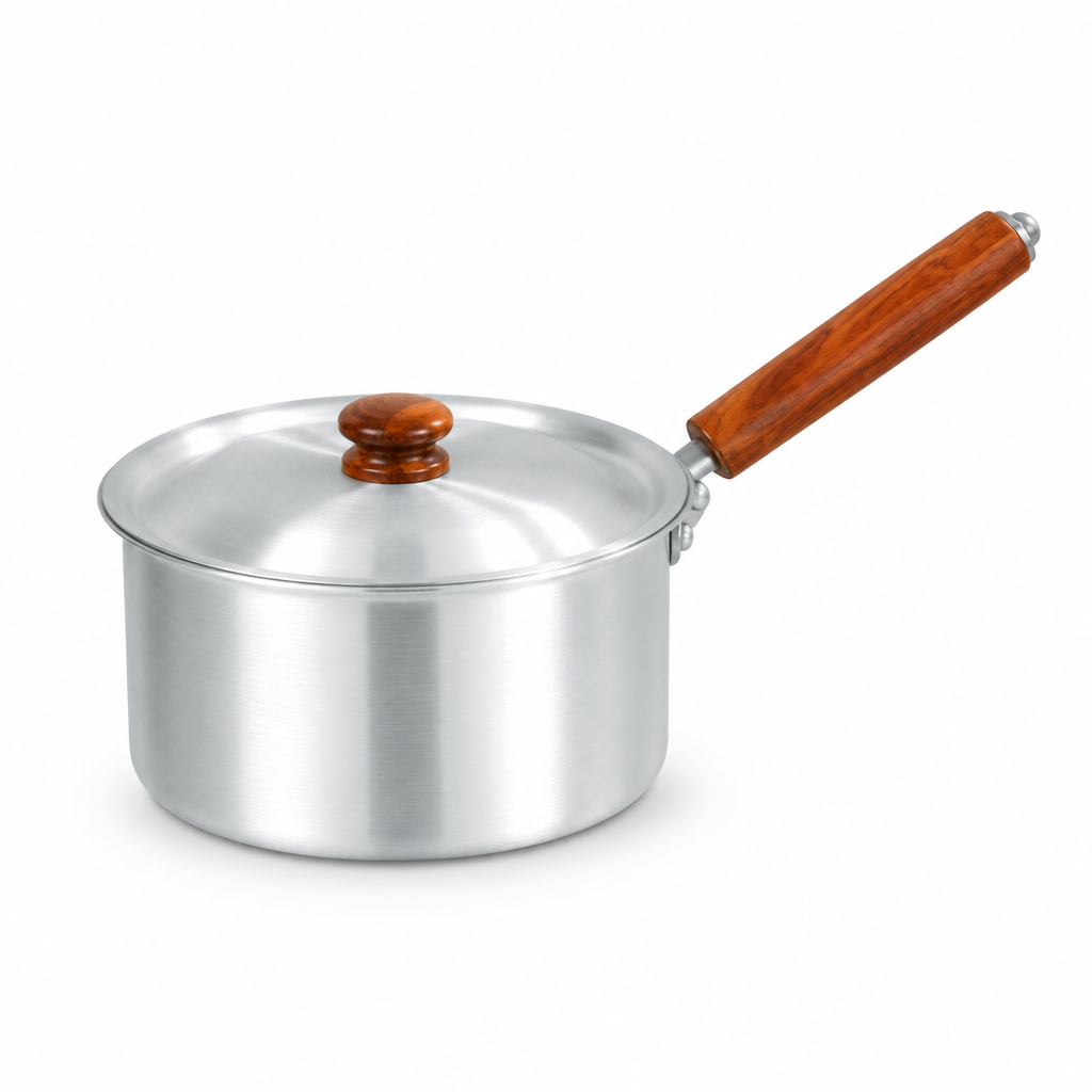 Mastercook 7" Saucepan With Wooden Handle

