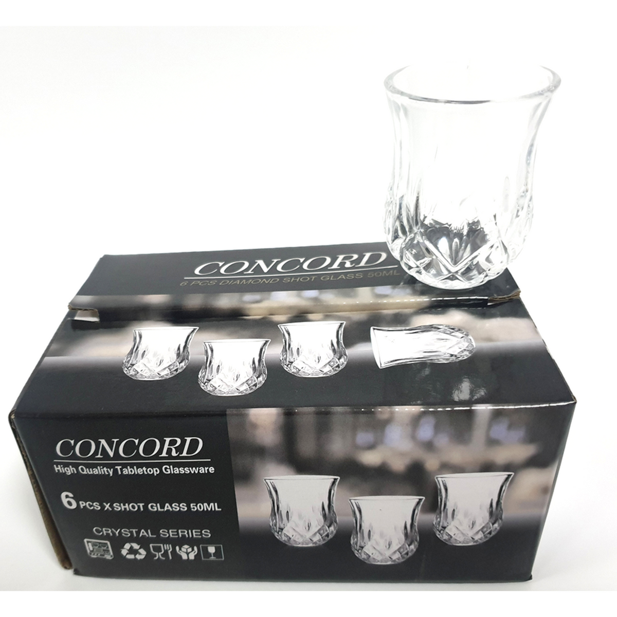 Concord Shot Glass 50ml 6 Pack