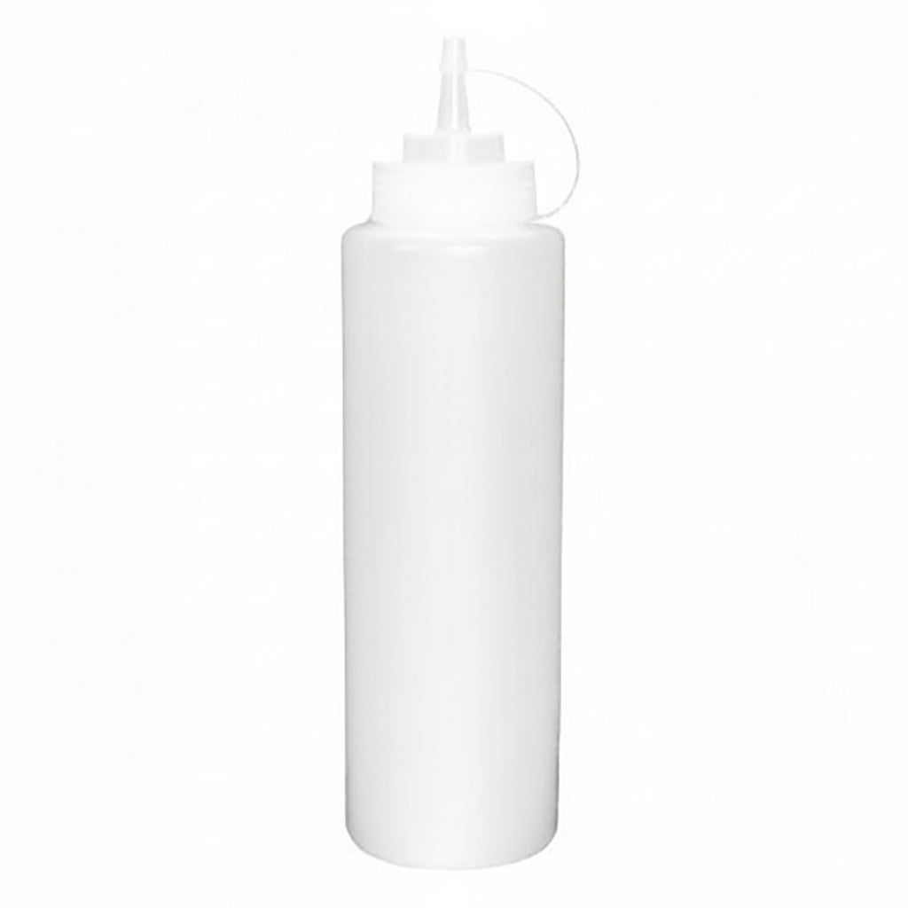 Large Sauce Bottle 32oz White