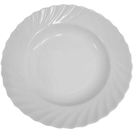 Large Soup Plate White