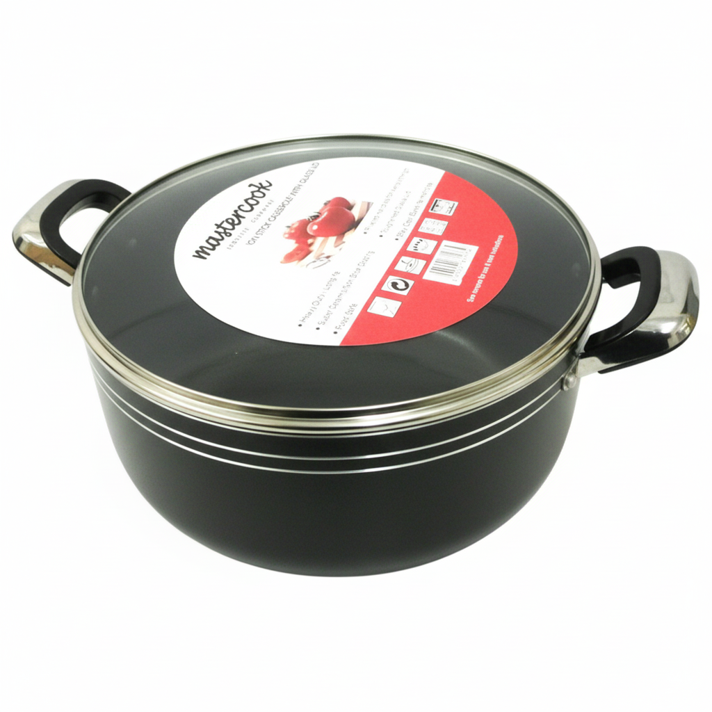 Mastercook 28cm Non-Stick Ceramic Casserole