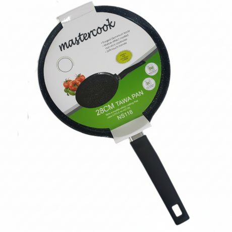 Mastercook Non-Stick 28cm Forged Tawa Pan