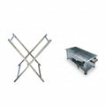 Bbq Large Silver 30X10X10 Inch with Stand