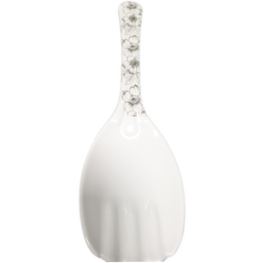 Melamine Serving Spoon Black Print