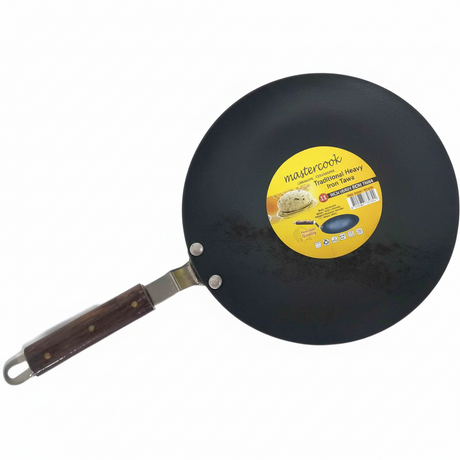 Mastercook Traditional Heavy Duty Iron Tawa 11"