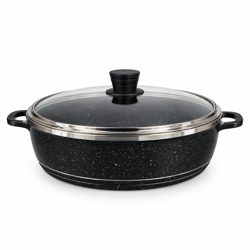 28cm Milano Die Cast Shallow Cookware