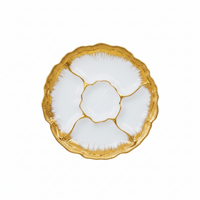 Porcelain 5 Section Plate 14 Inch