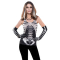 Adult Ladies Skeleton Vest Top UK Standard Size 10-12