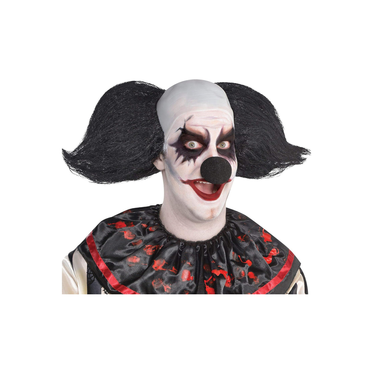 Adult Mens Wig Freak Show Clown