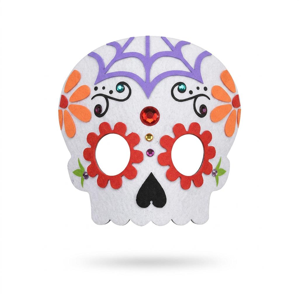 Mask-only studio image on a white background
