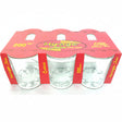 Mirage Juice Elegant Tumbler Clear 6 Pack (200ml)