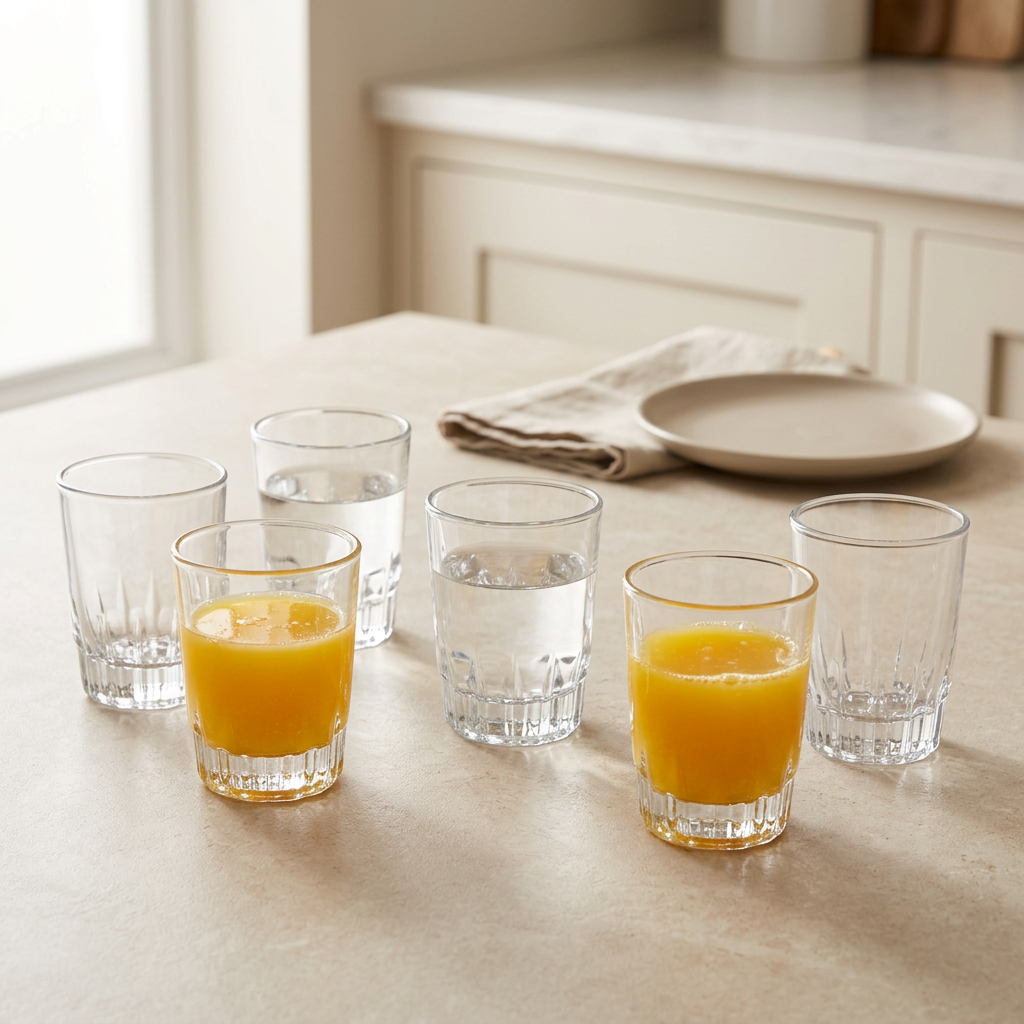 Lancia Small Glass Tumblers 150ml Set of 6