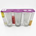 Senator  Clear Glass Tumblers 240ml Set of 3