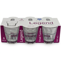 Clear Glass Tumblers 6 Pack 265ml with Octagonal Base