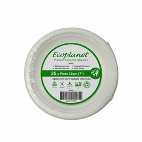 Disposable 7" Plate 25 Pack