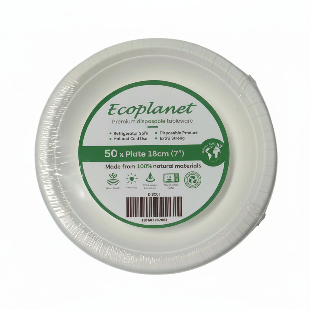Disposable Plate 7" Pack 50