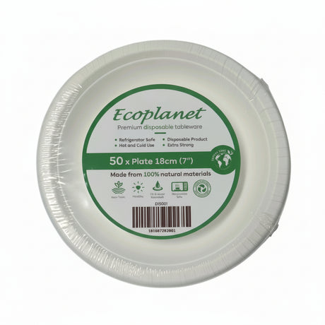 Disposable Plate 7" Pack 50