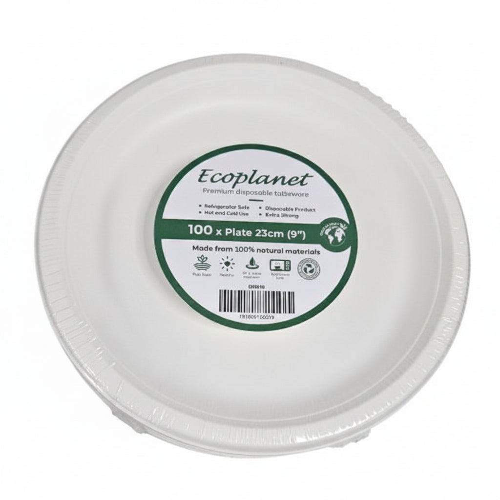 9" Disposable Plate 100 Pack