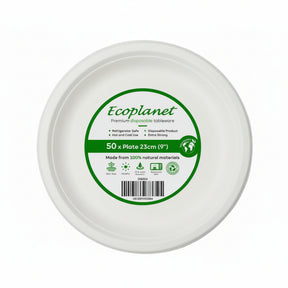 Disposable Plate 9" Pack 50