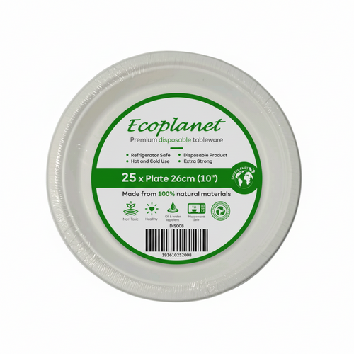 10" Disposable Plate 25 Pack