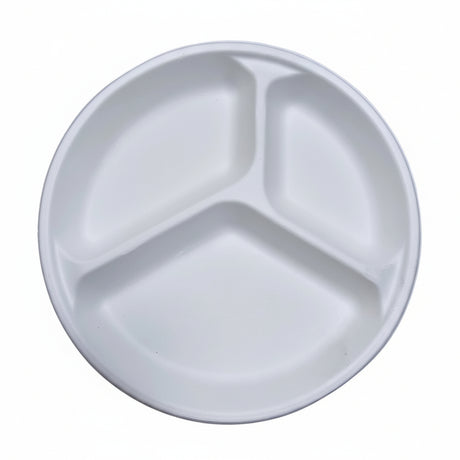 Disposable Plate 3 Comp 10" Pack 50
