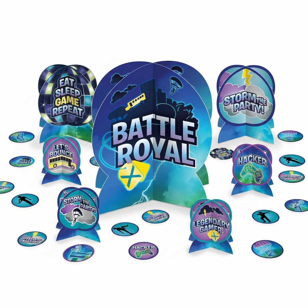 Battle Royal Table Decorating Kit