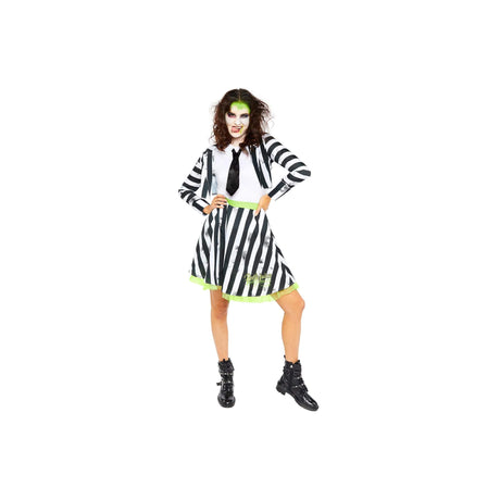 Beetlejuice Costume Womens Adult