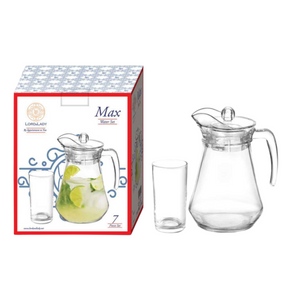 Max Plain 7 Pieces Water Set