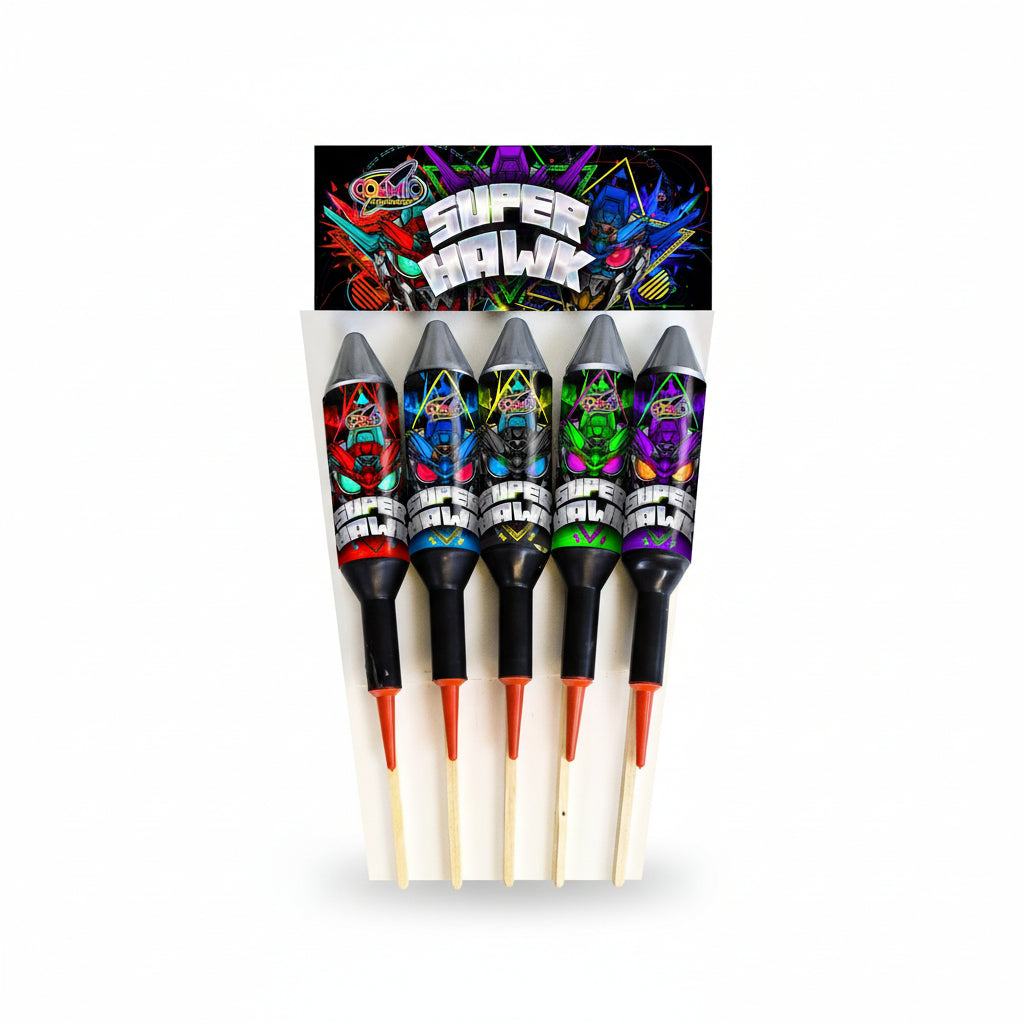 Super Hawk 5 Piece Rockets