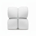 The Cosy Edit Teddy Fleece Bed Set White Single