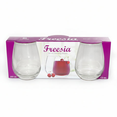Fresia 350ml 3pc Glass Set