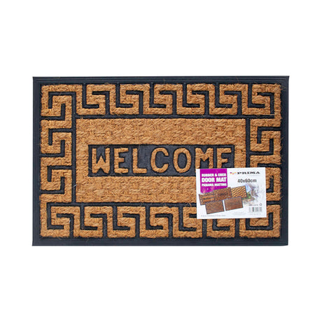 Rubber Door Mat Coco Panama 40 X 60cm
